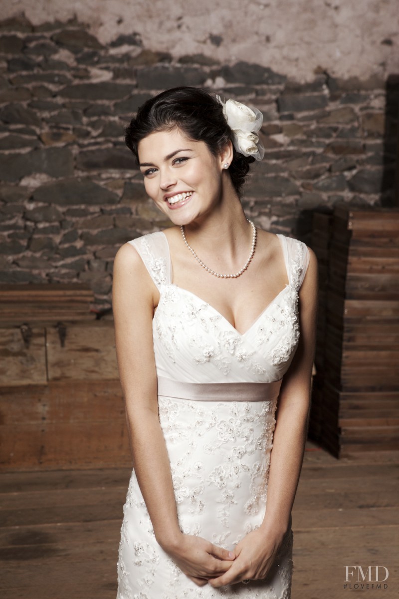 Lauren Layne featured in  the Sincerity Bridal lookbook for Spring 2013