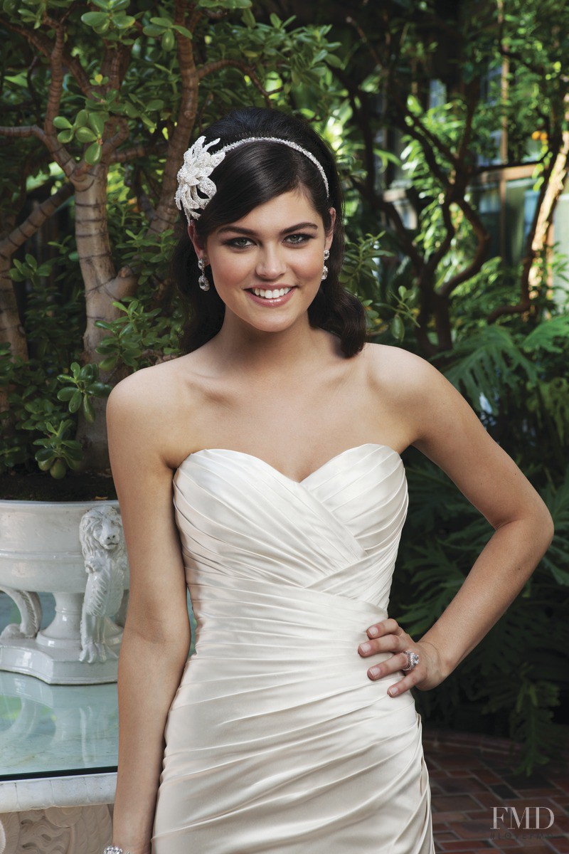 Lauren Layne featured in  the Sincerity Bridal lookbook for Spring 2013