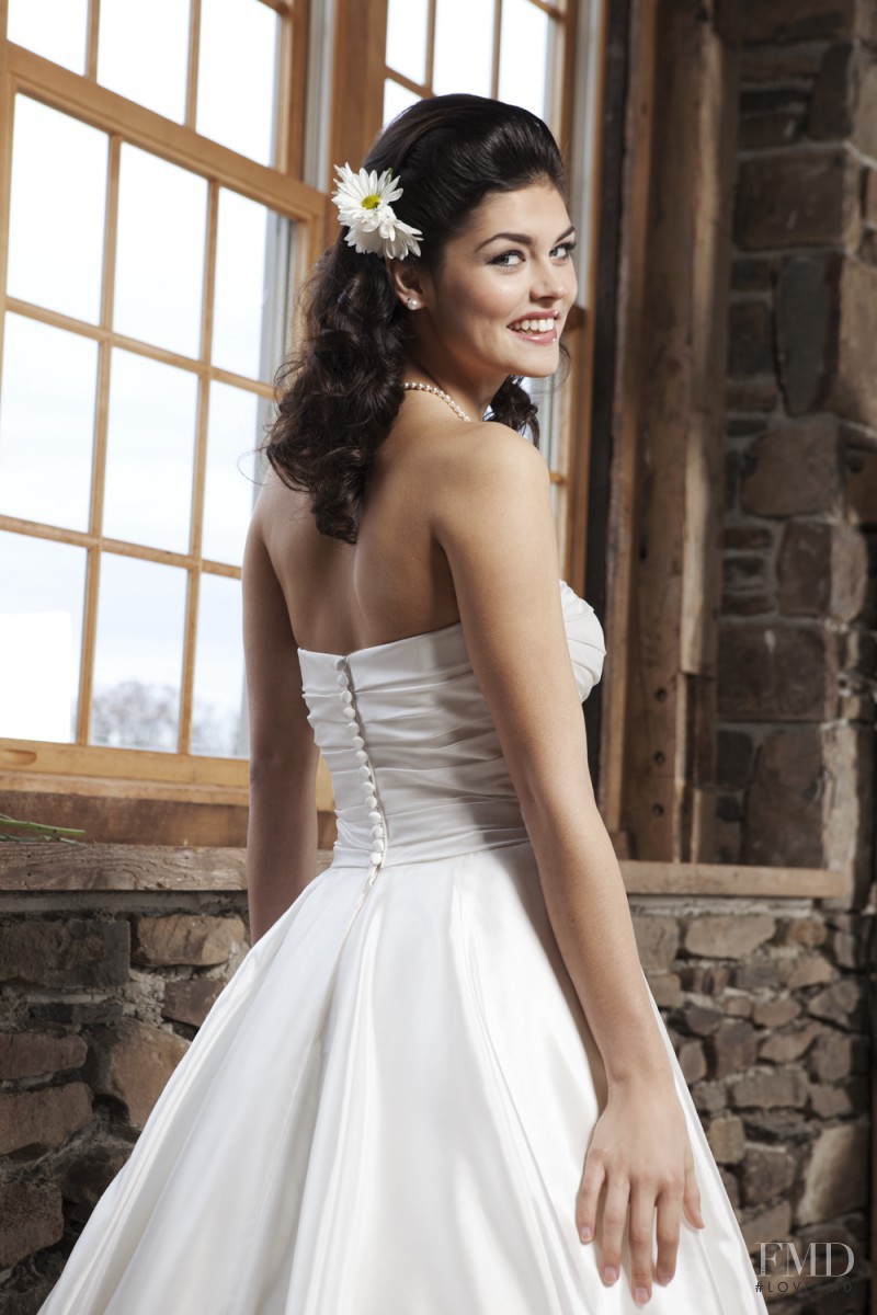 Lauren Layne featured in  the Sincerity Bridal lookbook for Spring 2013