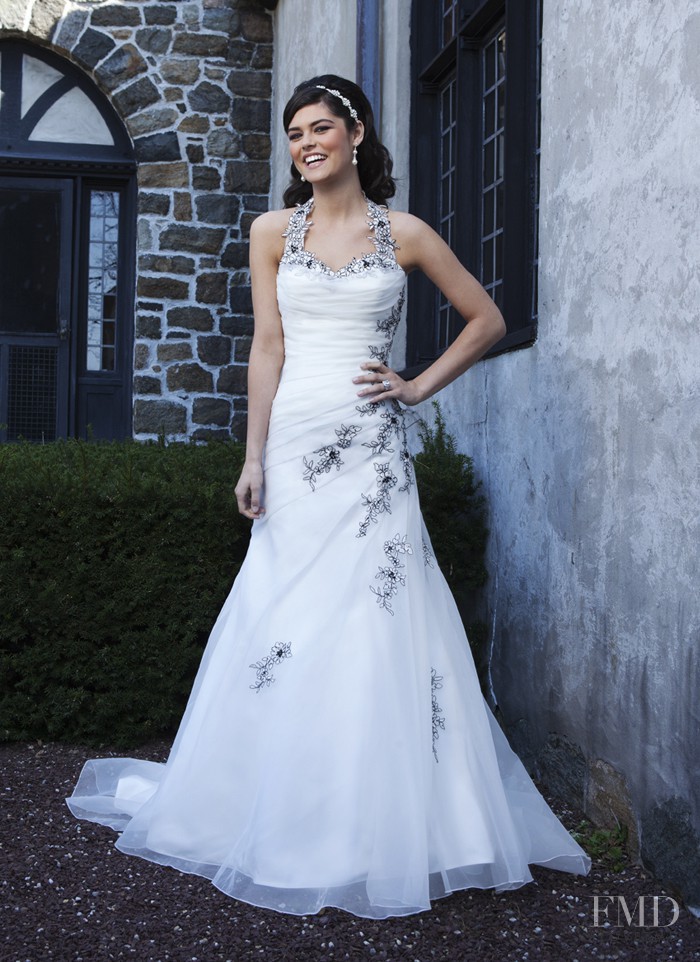 Lauren Layne featured in  the Sincerity Bridal lookbook for Spring 2013