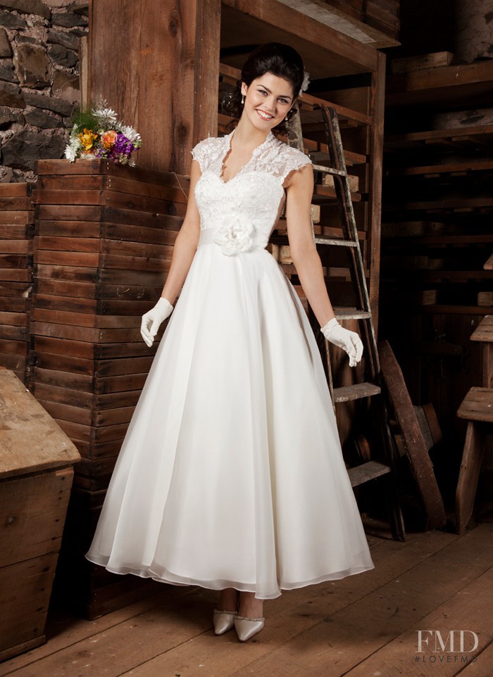 Lauren Layne featured in  the Sincerity Bridal lookbook for Spring 2013