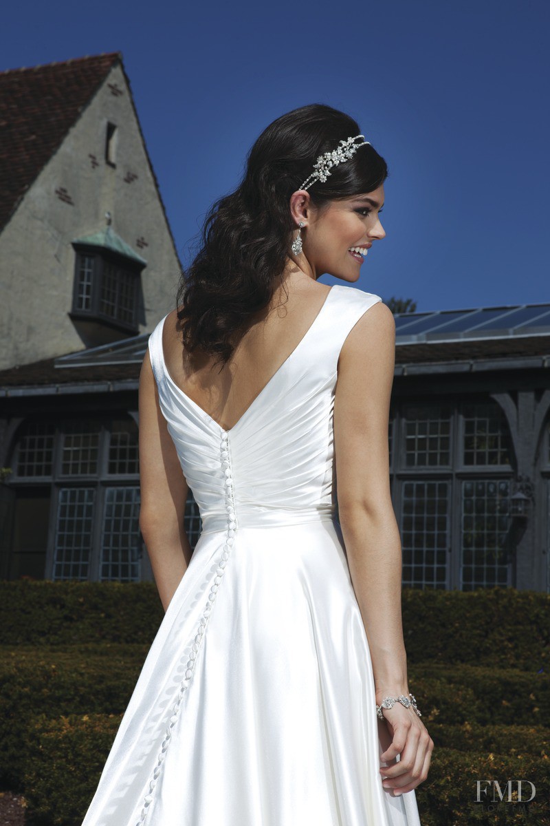 Lauren Layne featured in  the Sincerity Bridal lookbook for Spring 2013