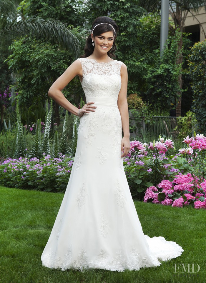 Lauren Layne featured in  the Sincerity Bridal lookbook for Spring 2013