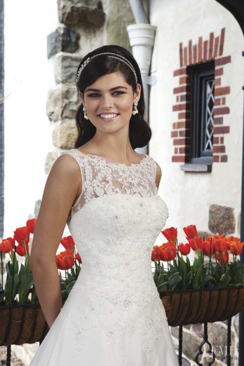 Lauren Layne featured in  the Sincerity Bridal lookbook for Spring 2013