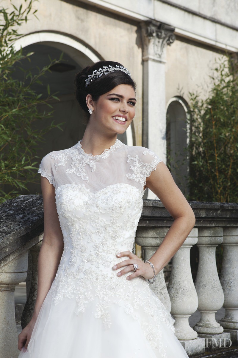 Lauren Layne featured in  the Sincerity Bridal lookbook for Spring 2013