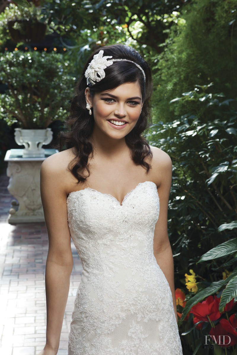 Lauren Layne featured in  the Sincerity Bridal lookbook for Spring 2013