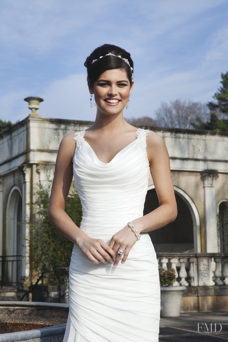 Lauren Layne featured in  the Sincerity Bridal lookbook for Spring 2013