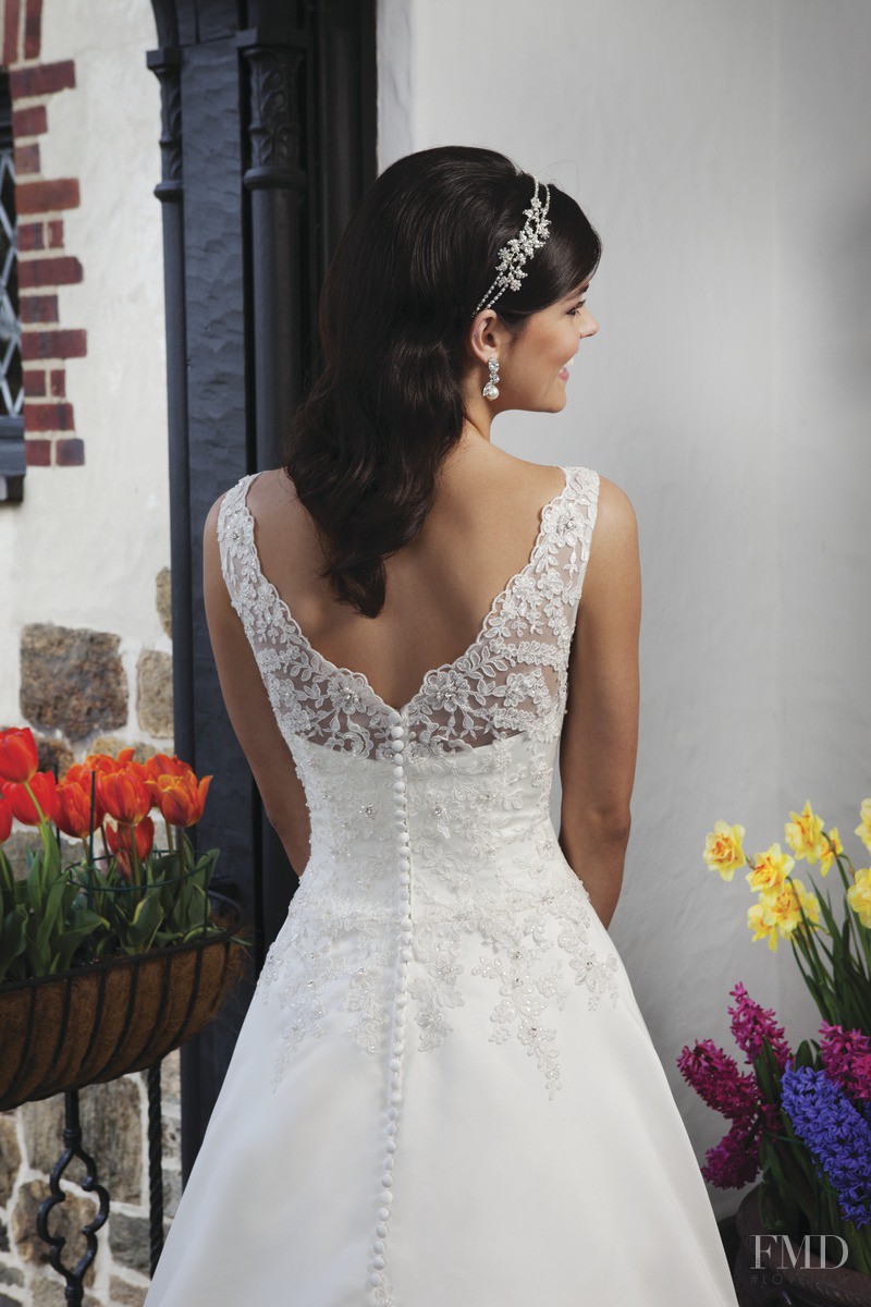 Lauren Layne featured in  the Sincerity Bridal lookbook for Spring 2013