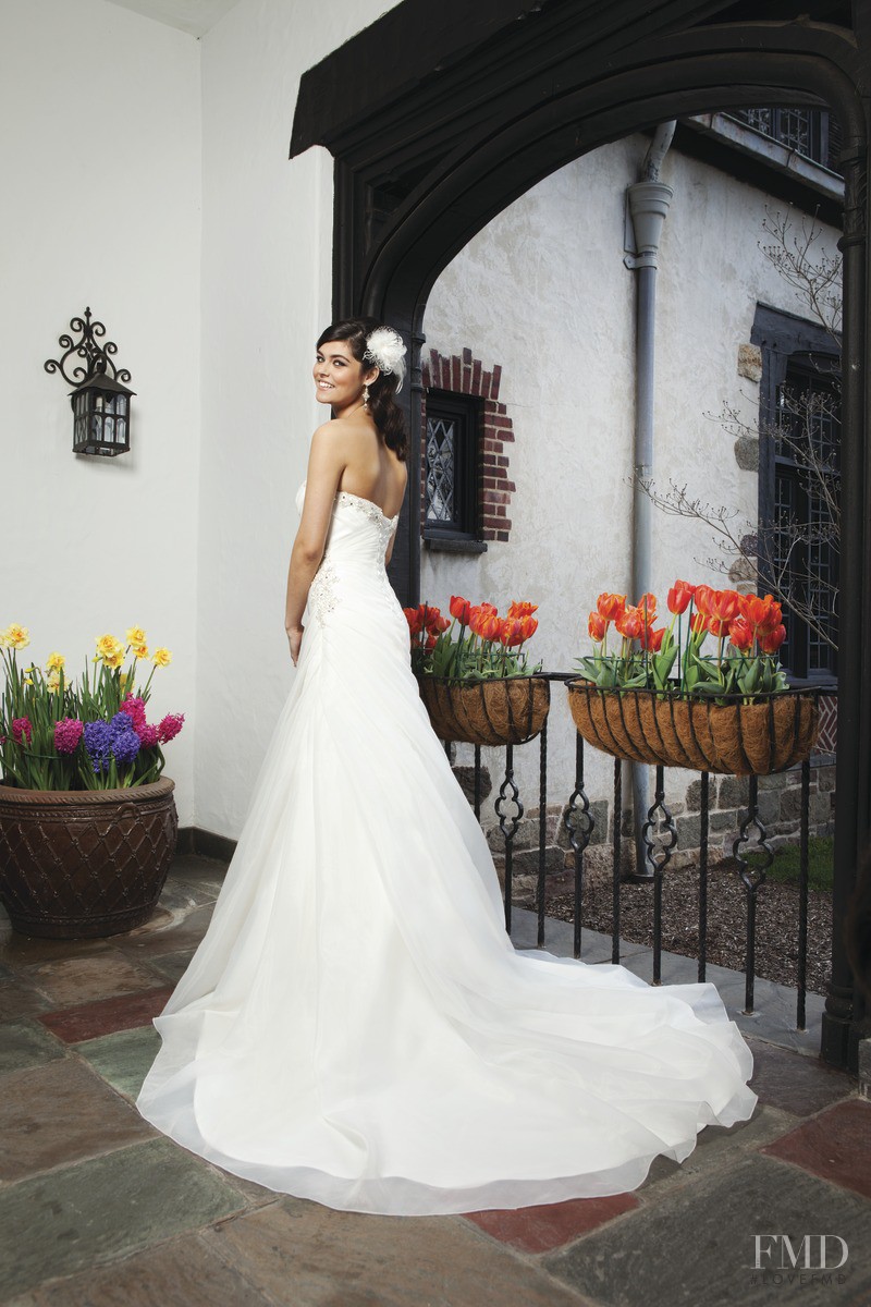 Lauren Layne featured in  the Sincerity Bridal lookbook for Spring 2013