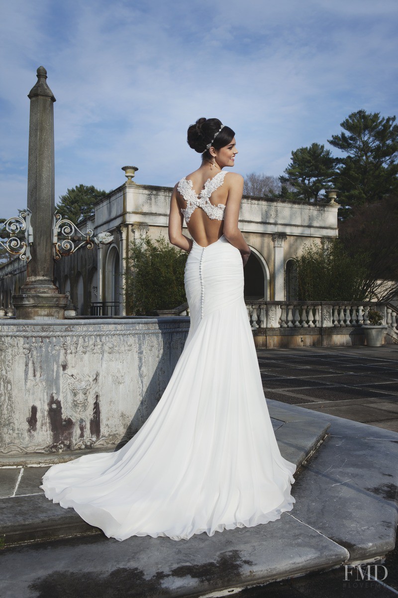 Lauren Layne featured in  the Sincerity Bridal lookbook for Spring 2013