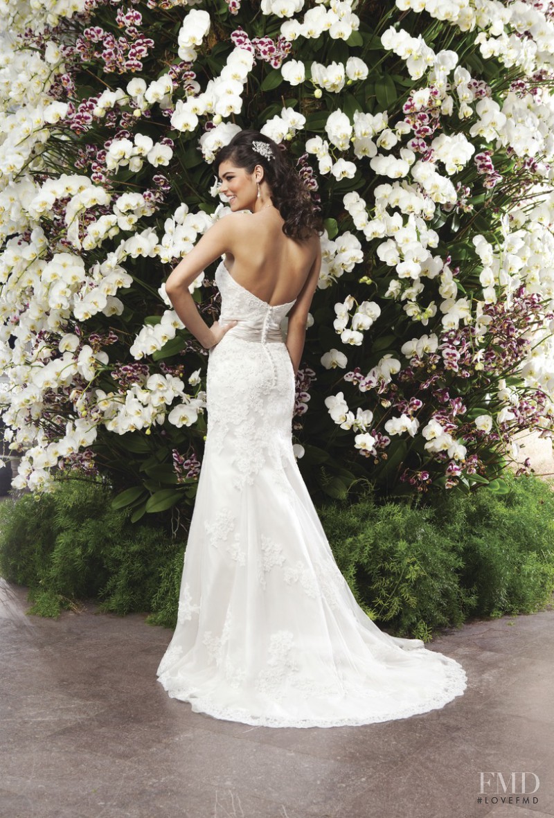 Lauren Layne featured in  the Sincerity Bridal lookbook for Spring 2013