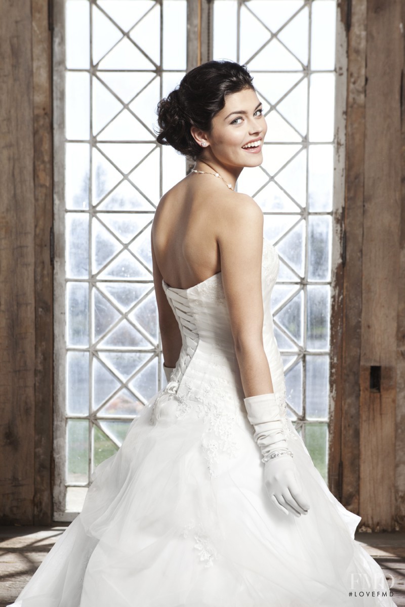 Lauren Layne featured in  the Sincerity Bridal lookbook for Spring 2013