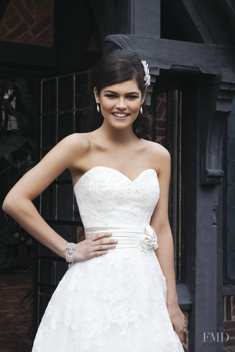 Lauren Layne featured in  the Sincerity Bridal lookbook for Spring 2013