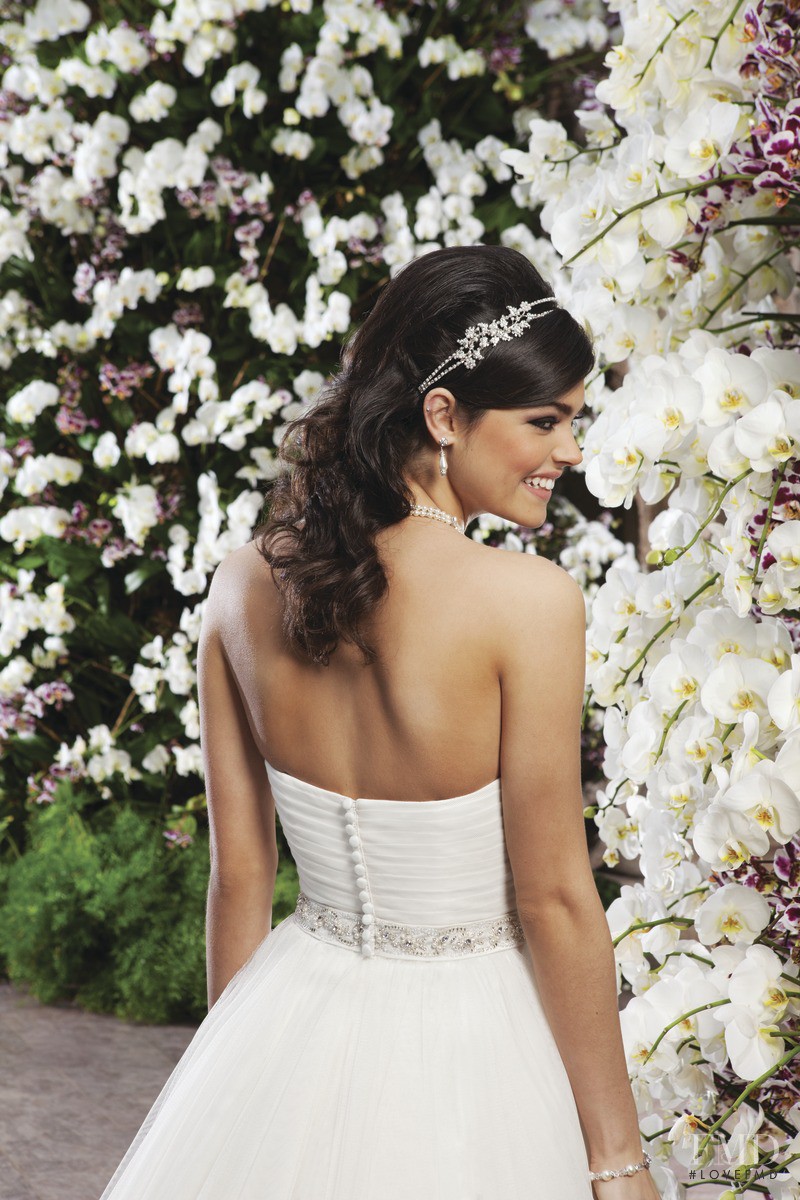 Lauren Layne featured in  the Sincerity Bridal lookbook for Spring 2013