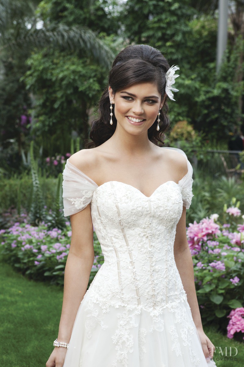 Lauren Layne featured in  the Sincerity Bridal lookbook for Spring 2013