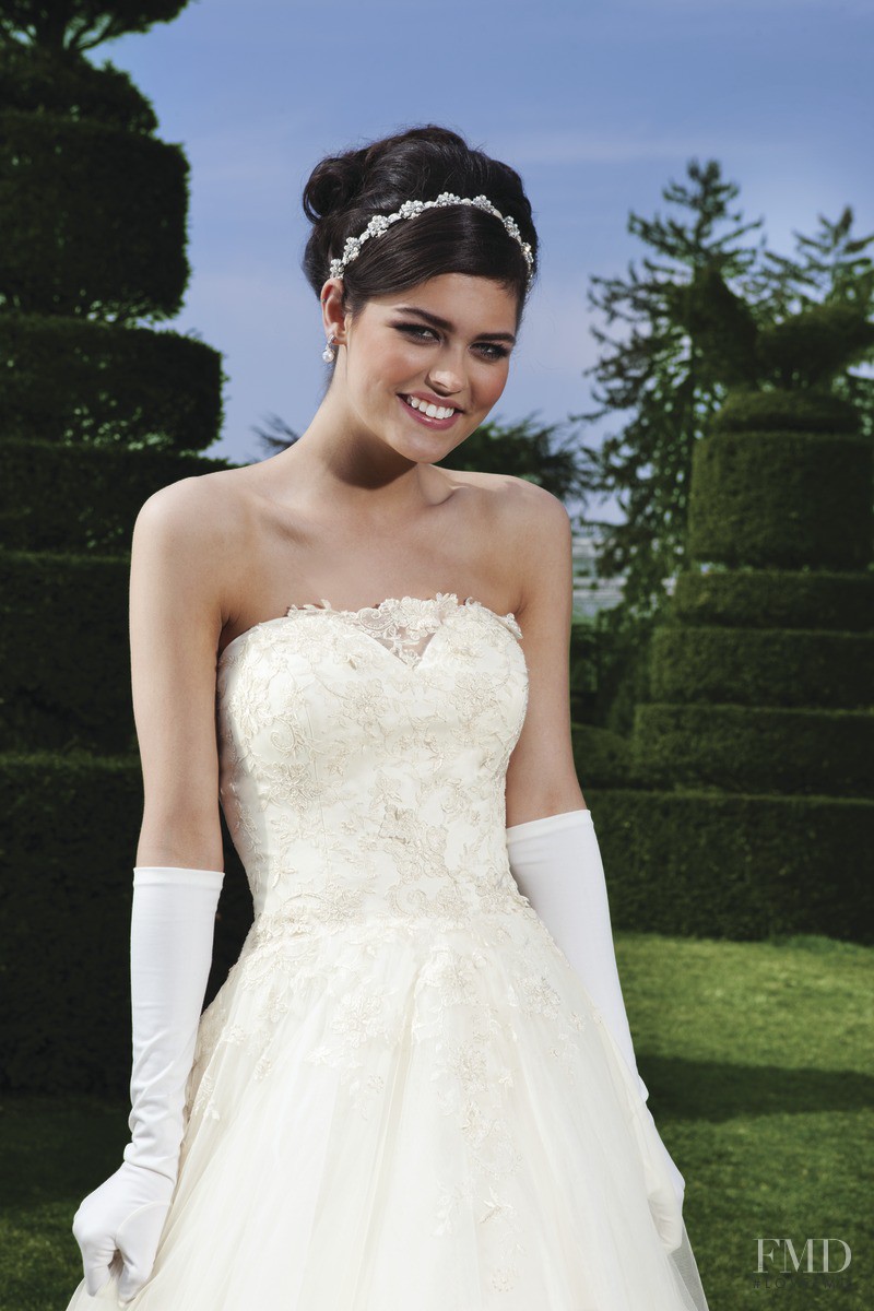 Lauren Layne featured in  the Sincerity Bridal lookbook for Spring 2013