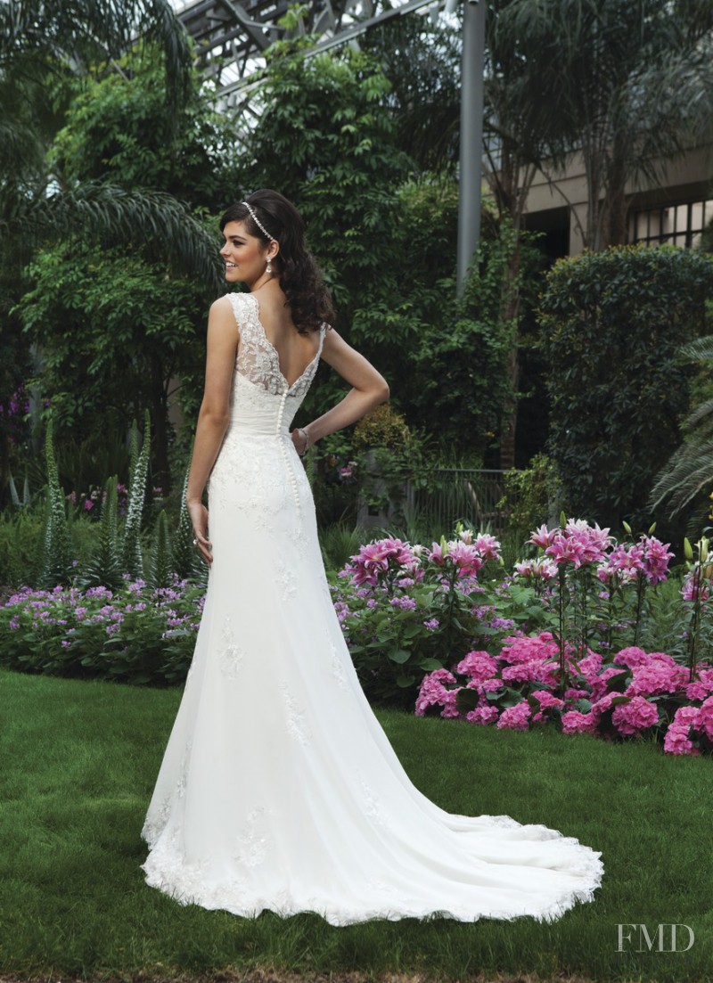 Lauren Layne featured in  the Sincerity Bridal lookbook for Spring 2013