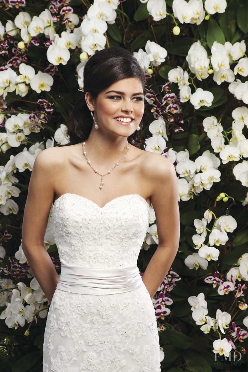 Lauren Layne featured in  the Sincerity Bridal lookbook for Spring 2013