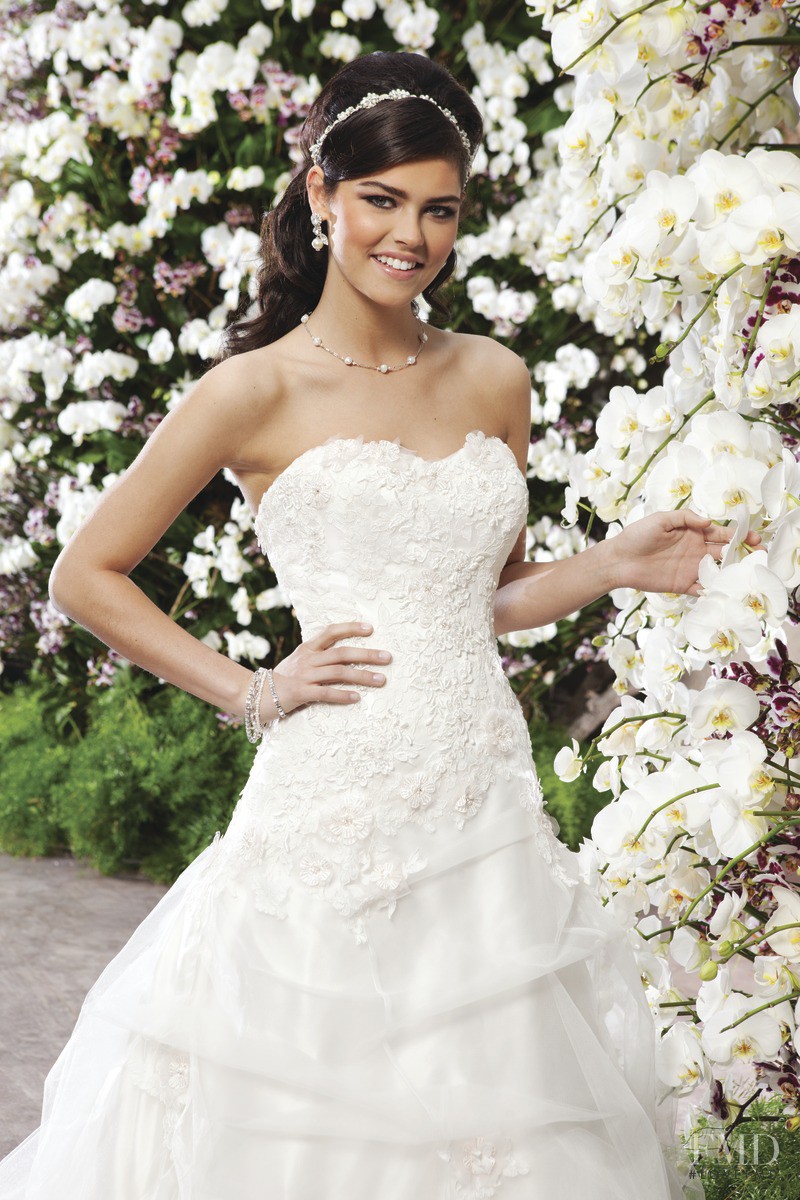 Lauren Layne featured in  the Sincerity Bridal lookbook for Spring 2013