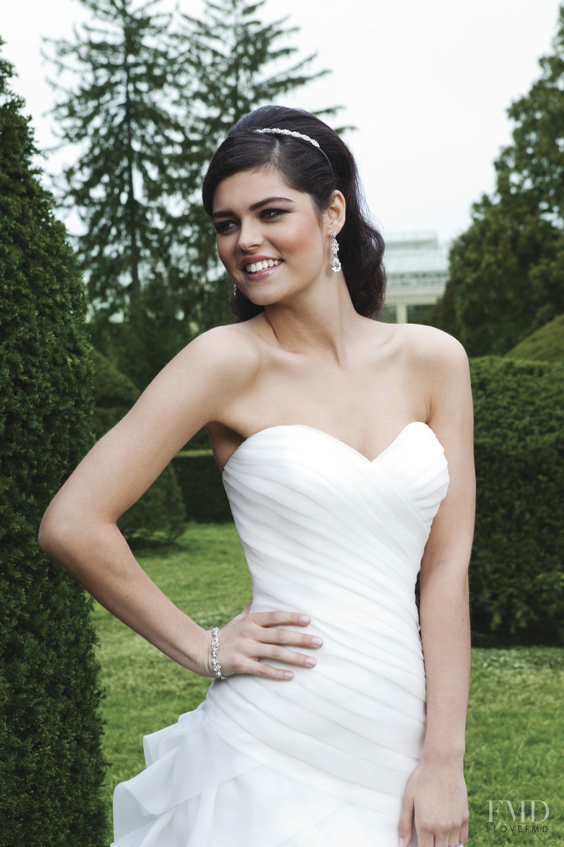 Lauren Layne featured in  the Sincerity Bridal lookbook for Spring 2013