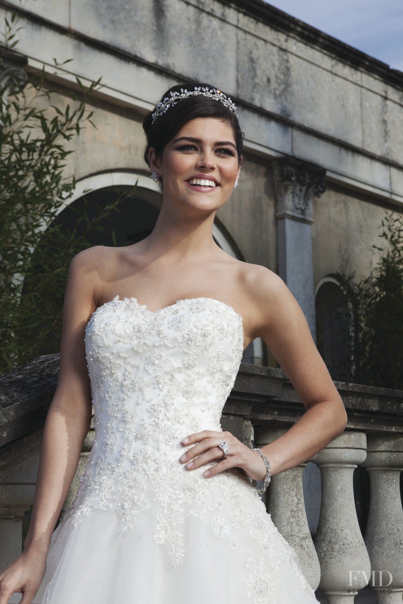 Lauren Layne featured in  the Sincerity Bridal lookbook for Spring 2013