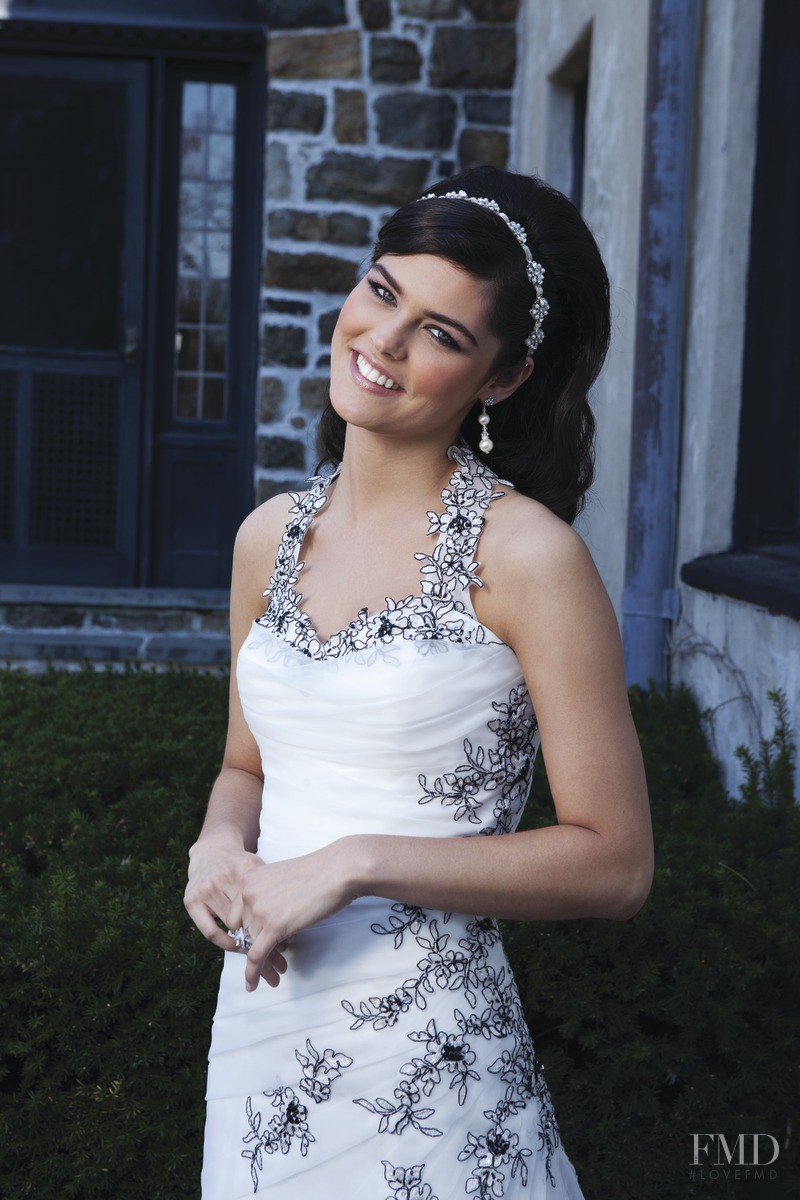 Lauren Layne featured in  the Sincerity Bridal lookbook for Spring 2013