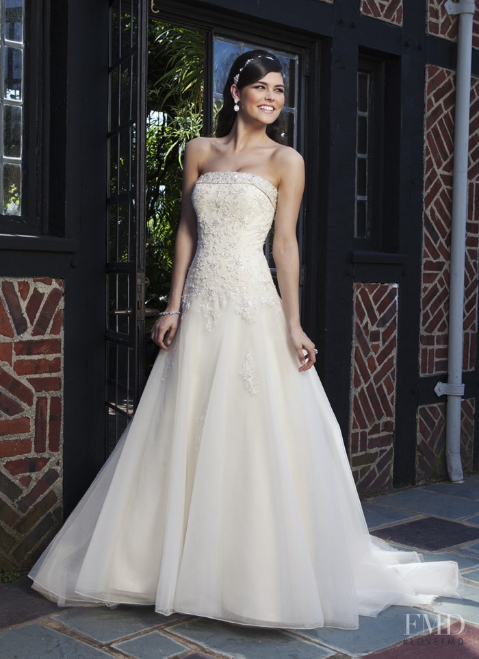 Lauren Layne featured in  the Sincerity Bridal lookbook for Spring 2013