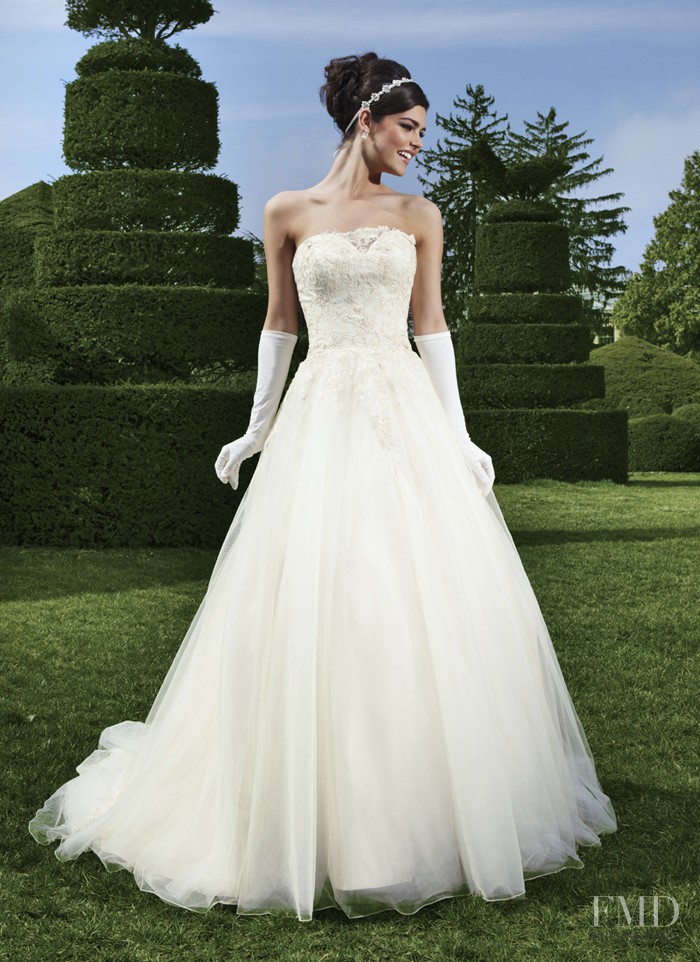 Lauren Layne featured in  the Sincerity Bridal lookbook for Spring 2013