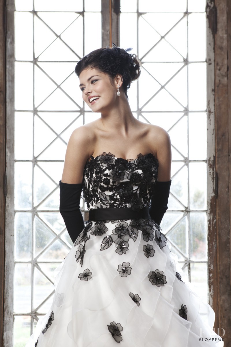 Lauren Layne featured in  the Sincerity Bridal lookbook for Spring 2013