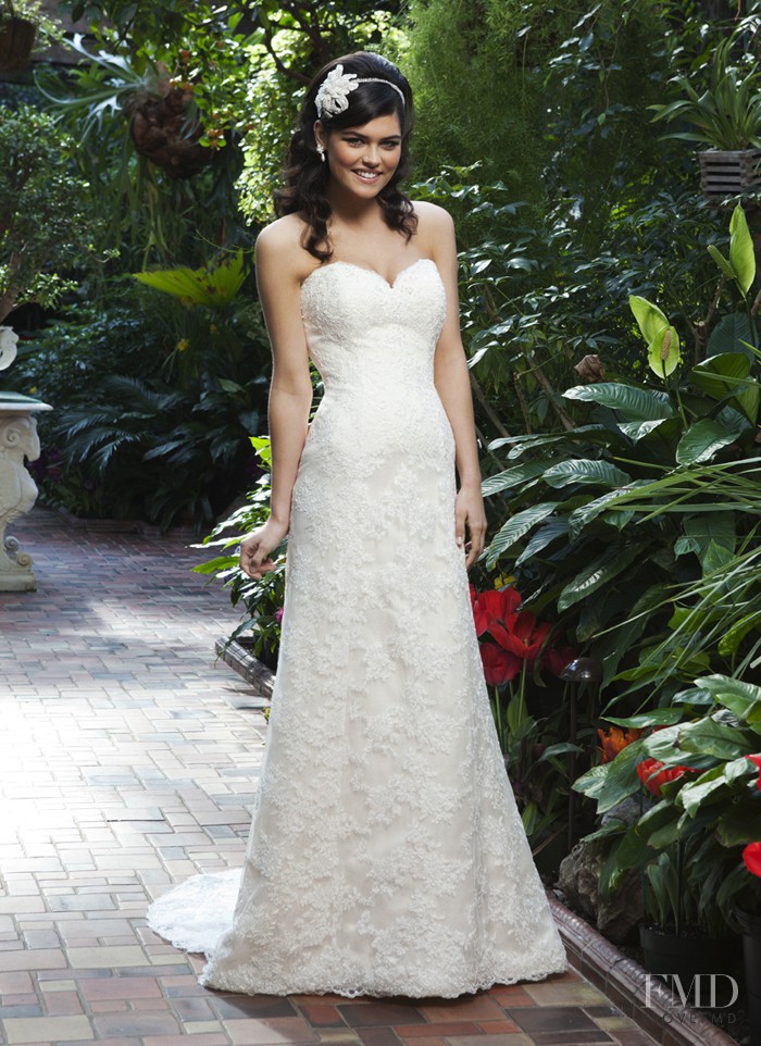 Lauren Layne featured in  the Sincerity Bridal lookbook for Spring 2013