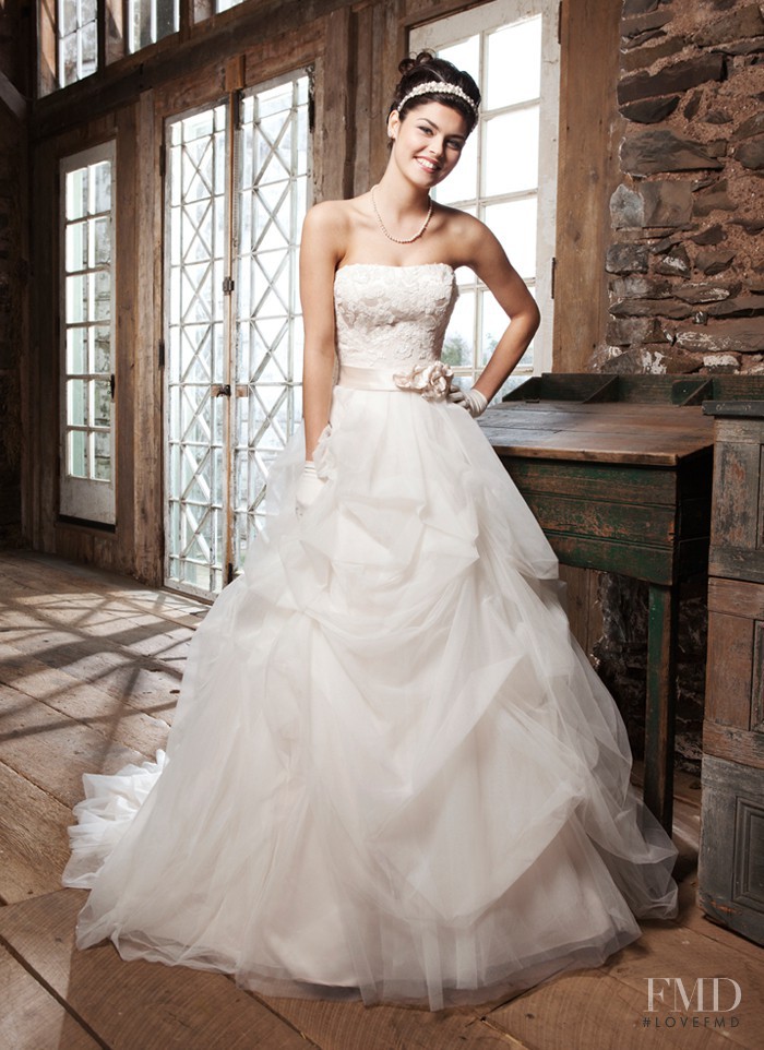 Lauren Layne featured in  the Sincerity Bridal lookbook for Spring 2013