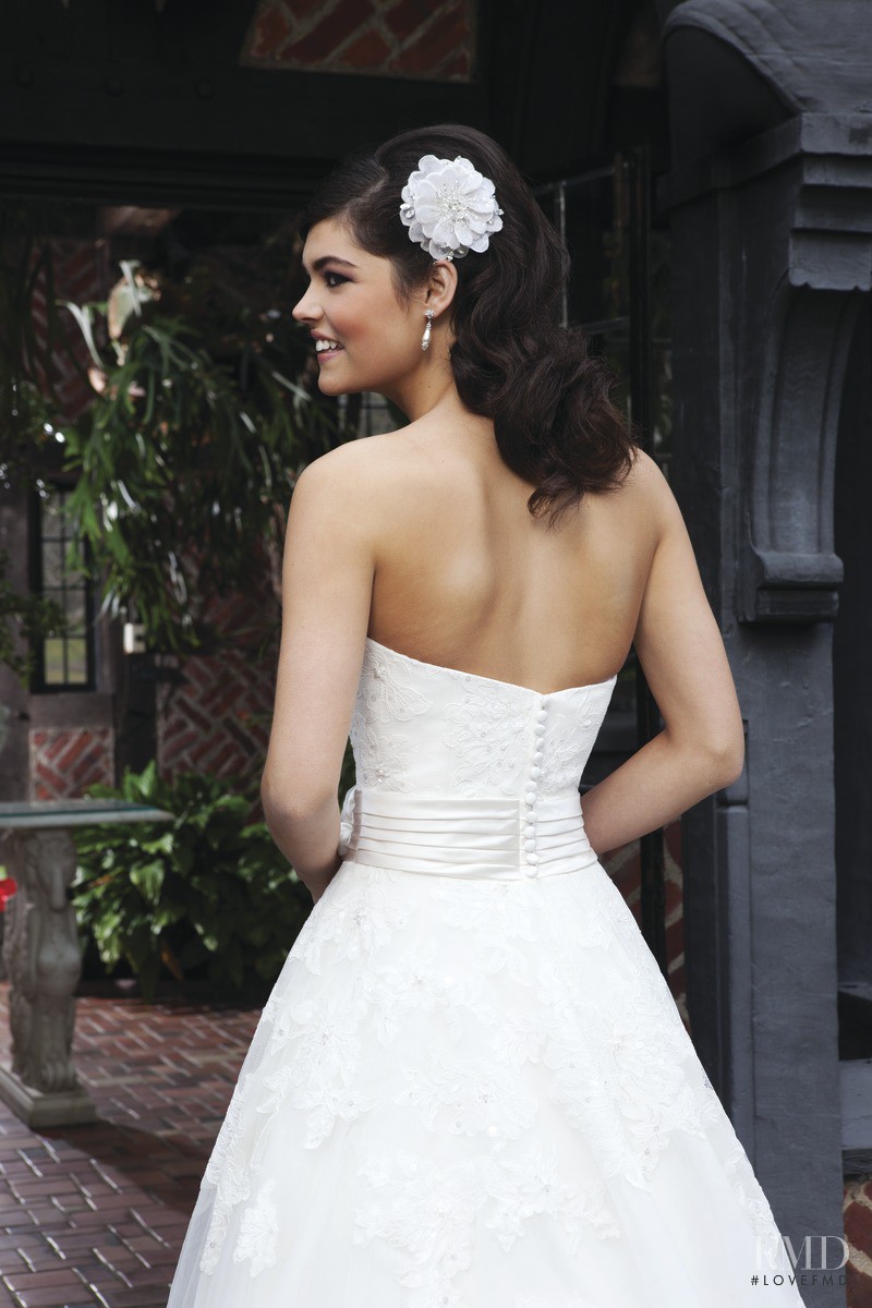 Lauren Layne featured in  the Sincerity Bridal lookbook for Spring 2013