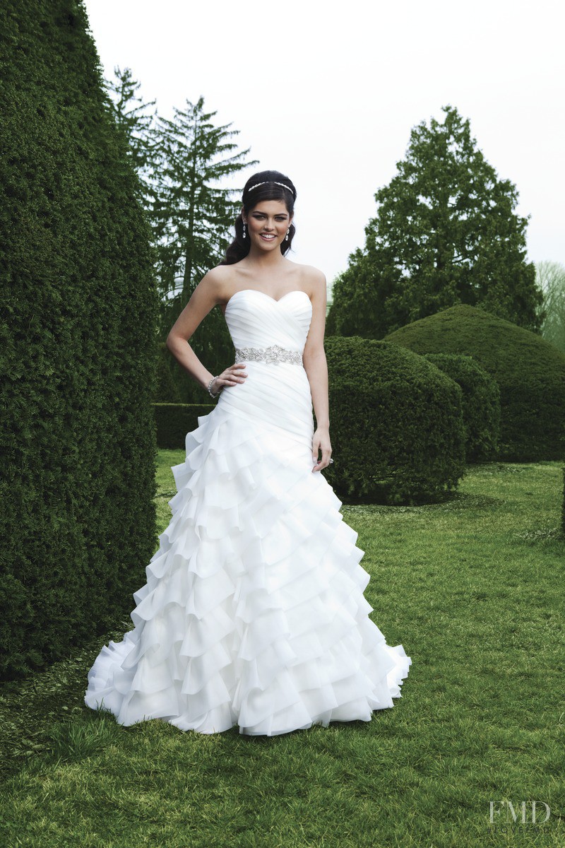 Lauren Layne featured in  the Sincerity Bridal lookbook for Spring 2013