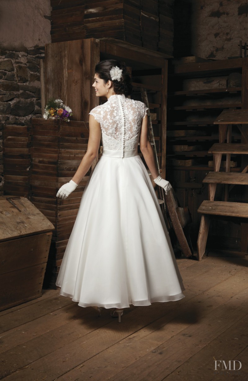 Lauren Layne featured in  the Sincerity Bridal lookbook for Spring 2013