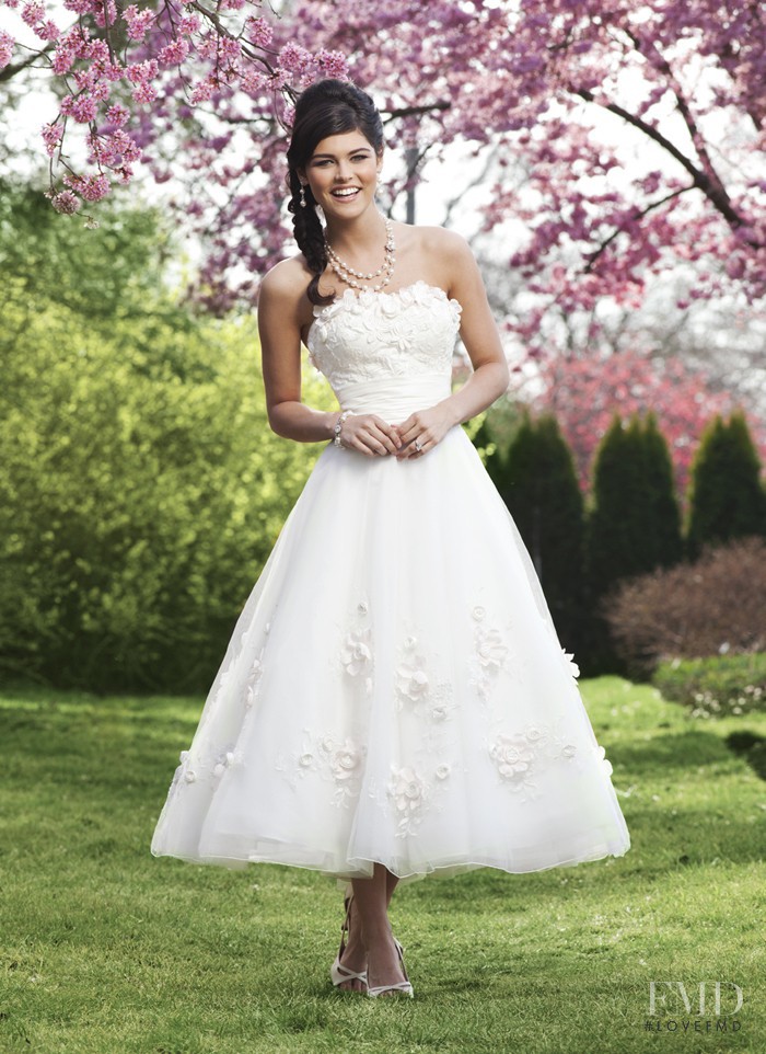 Lauren Layne featured in  the Sincerity Bridal lookbook for Spring 2013