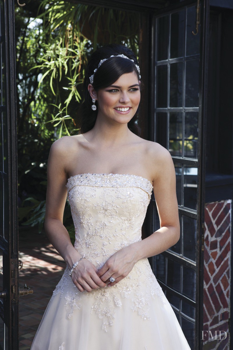 Lauren Layne featured in  the Sincerity Bridal lookbook for Spring 2013