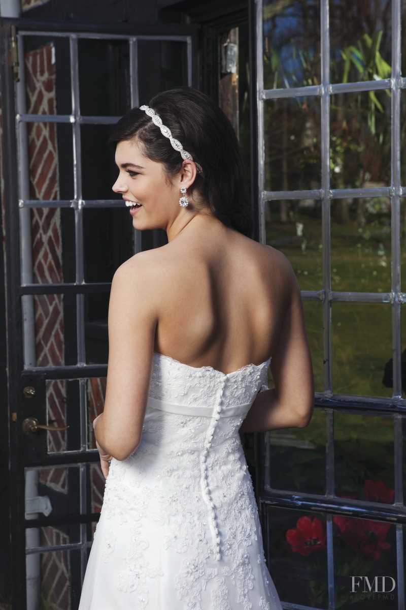 Lauren Layne featured in  the Sincerity Bridal lookbook for Spring 2013