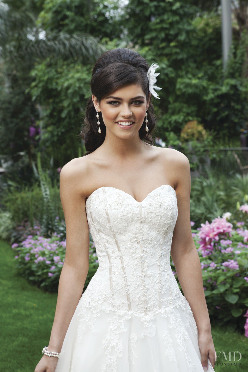 Lauren Layne featured in  the Sincerity Bridal lookbook for Spring 2013