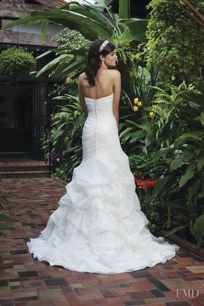 Lauren Layne featured in  the Sincerity Bridal lookbook for Spring 2013