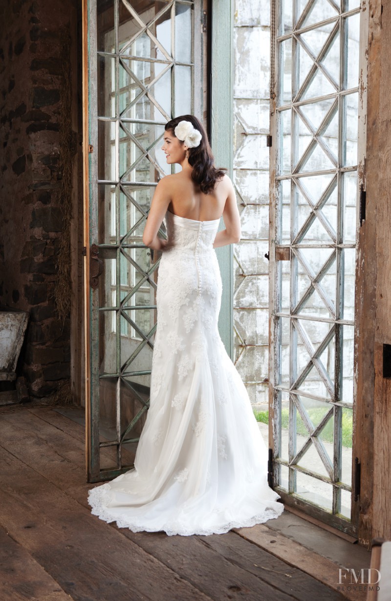 Lauren Layne featured in  the Sincerity Bridal lookbook for Spring 2013