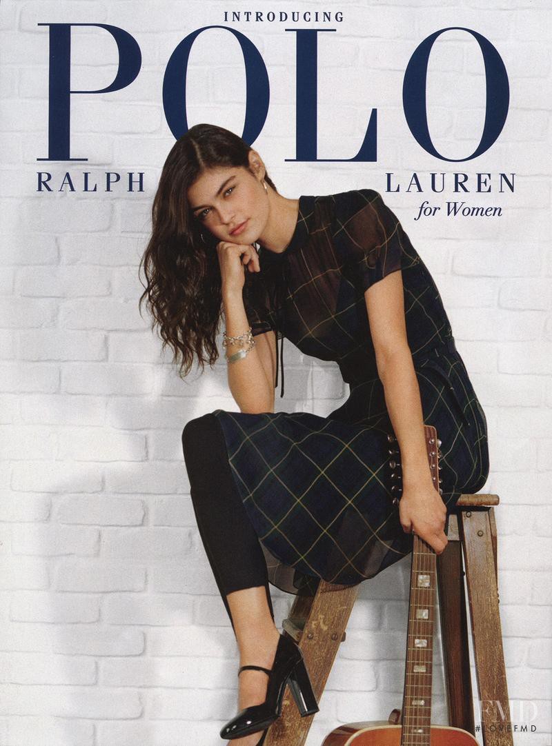 Lauren Layne featured in  the Polo Ralph Lauren Eyewear advertisement for Autumn/Winter 2014
