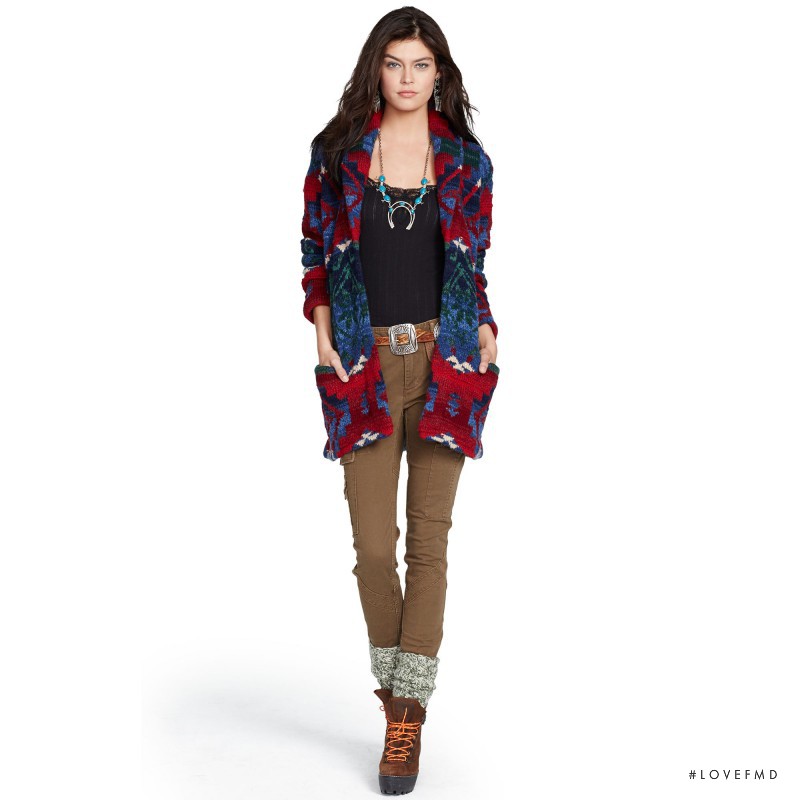 Lauren Layne featured in  the Polo Ralph Lauren catalogue for Autumn/Winter 2014