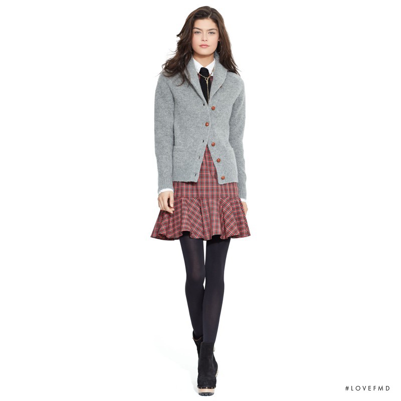 Lauren Layne featured in  the Polo Ralph Lauren catalogue for Autumn/Winter 2014
