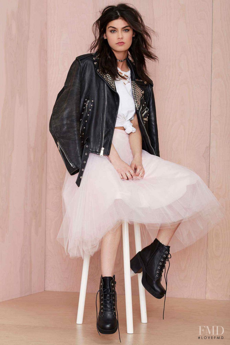 Lauren Layne featured in  the Nasty Gal catalogue for Spring/Summer 2015