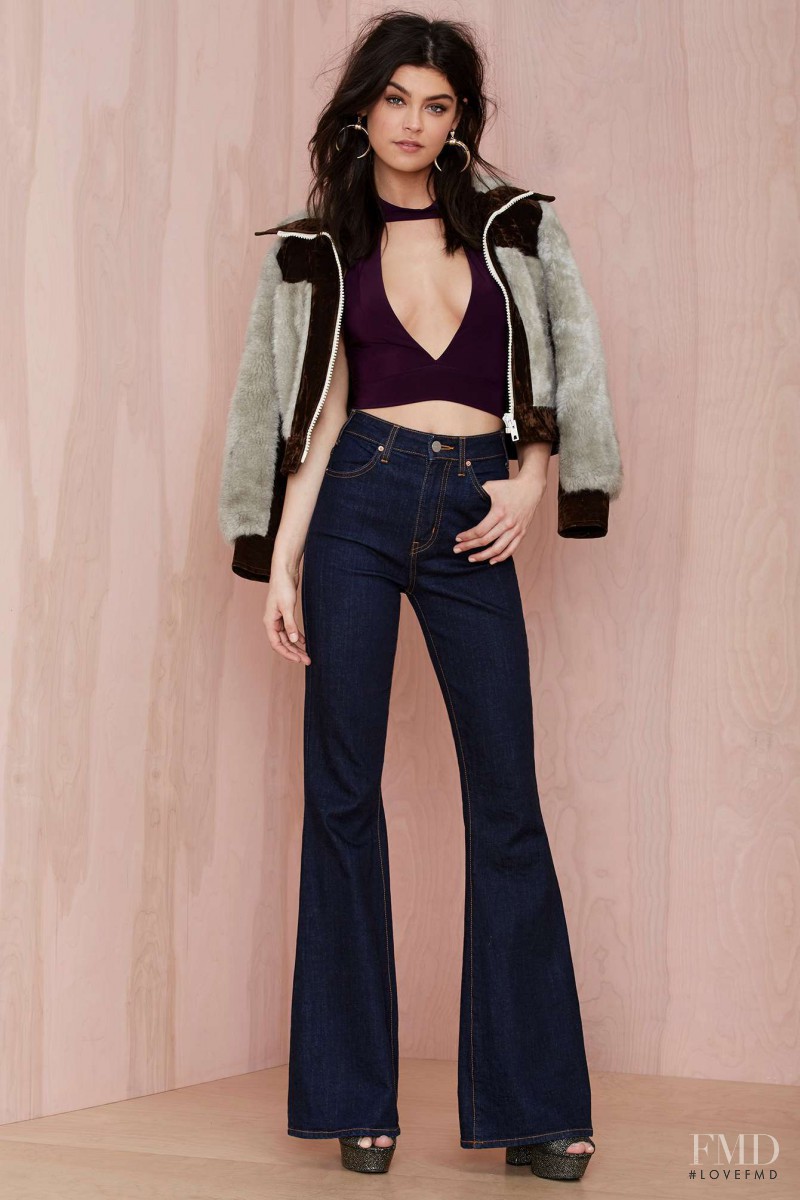 Lauren Layne featured in  the Nasty Gal catalogue for Spring/Summer 2015