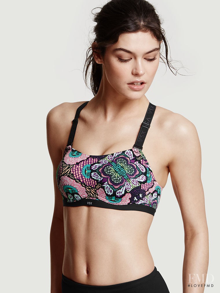 Lauren Layne featured in  the Victoria\'s Secret VSX catalogue for Spring/Summer 2015