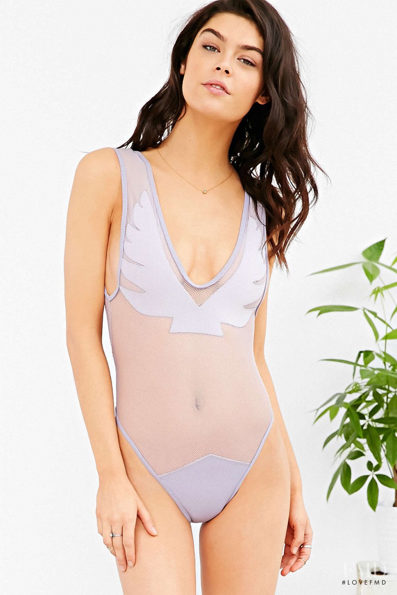Lauren Layne featured in  the Urban Outfitters Lingerie catalogue for Spring/Summer 2015