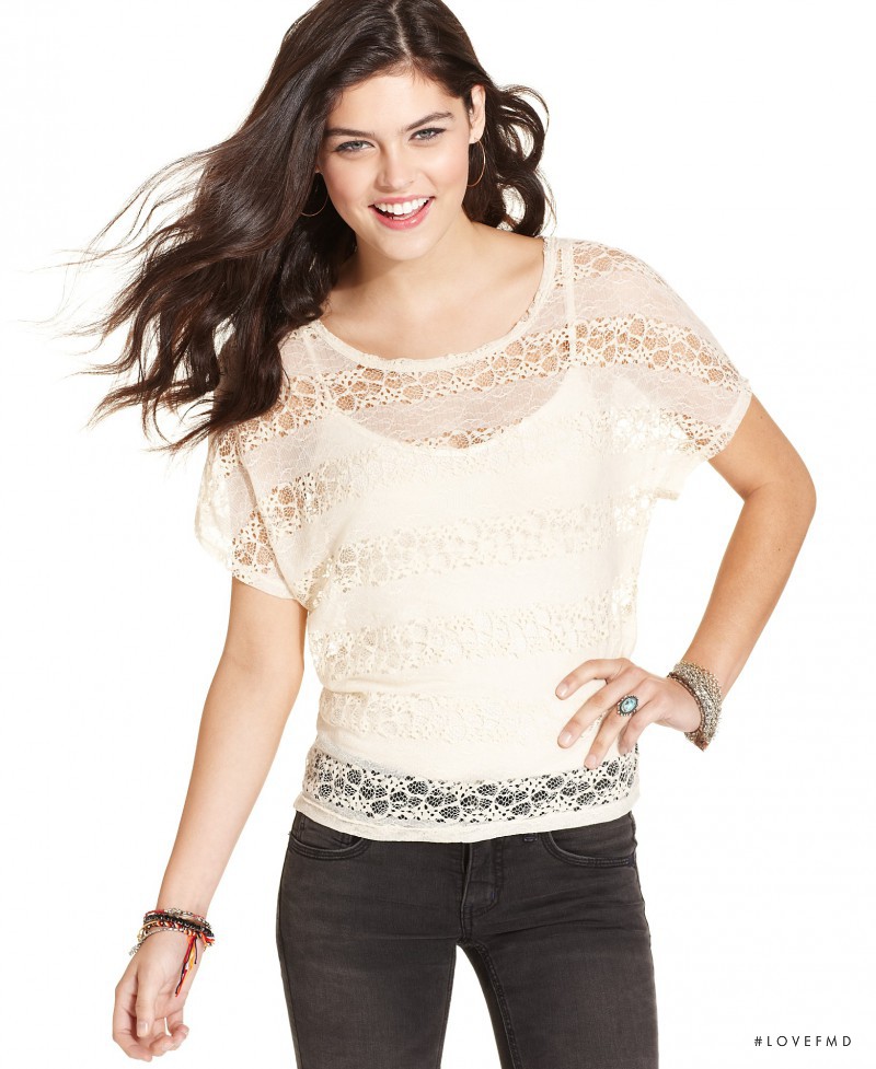 Lauren Layne featured in  the Macy\'s catalogue for Autumn/Winter 2012