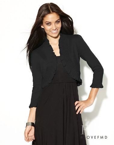 Shanina Shaik featured in  the Macy\'s catalogue for Spring/Summer 2012