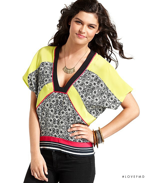 Lauren Layne featured in  the Macy\'s catalogue for Spring/Summer 2012